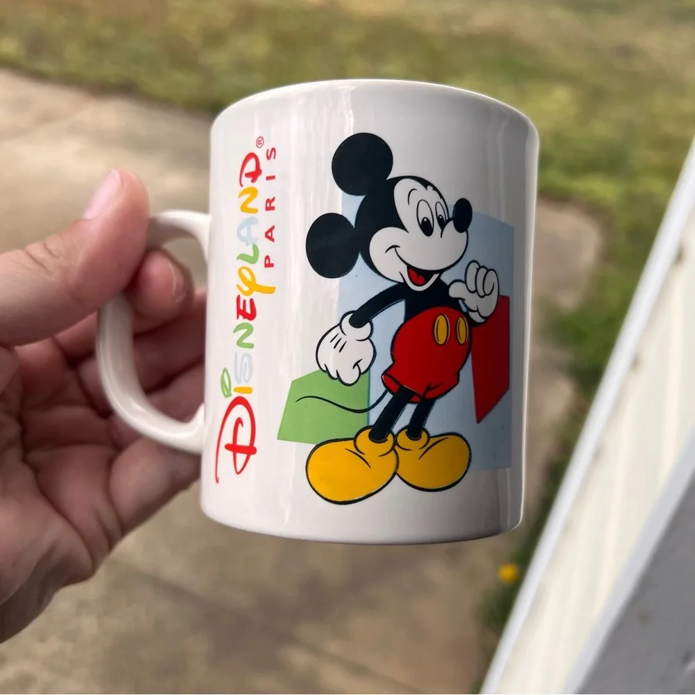 Disneyland Paris Mickey Mouse Mug Staffordshire Tableware Collectible
